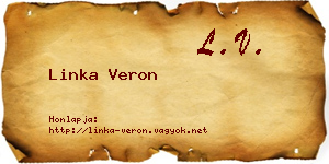 Linka Veron névjegykártya